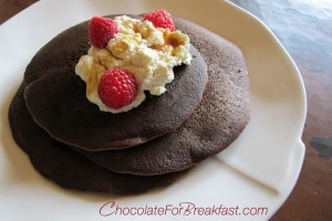 chocolate pancakes